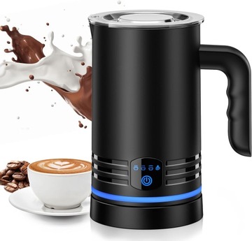 SPIENIACZ DO MLEKA ELEKTRYCZNY 4W1 ONEWAY DOTYKOWY PANEL LCD LED 430ML PRO