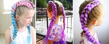 СИНТЕТИЧЕСКИЕ ВОЛОСЫ OMBRE BRIDGE DREADS 4 цвета D8