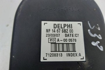 SIRÉNA ALARMU MAZDA CX-7 (ER) NF1467SBZ00 2.3L GASOLINE 190KW 2008