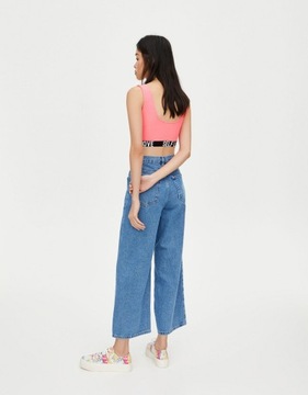 Pull & Bear MP5 xes NEONOWY CROP TOP S