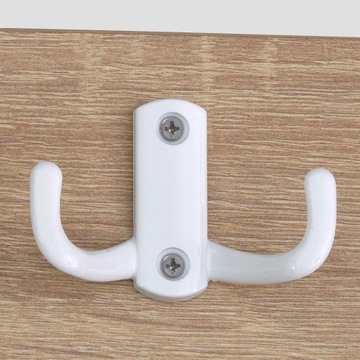 НАСТЕННАЯ ДЕРЕВЯННАЯ ВЕШАЛКА ДЛЯ ОДЕЖДЫ ДЛЯ ПРИХОЖЕЙ, ДУБ СОНОМА, 3-ТОЧЕЧНАЯ, 50СМ