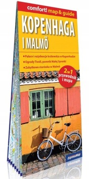KOPENHAGA i MALMO 2w1 MAPA PRZEWODNIK LAM