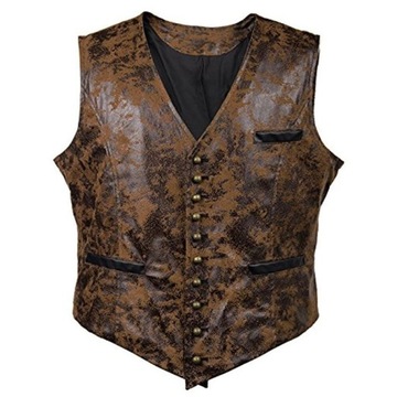 Men's Slim Fit Gentleman Business Waistcoat Suede