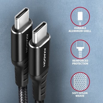 BUCM-CM15AB Кабель USB-C — USB-C 2.0, 1,5 м, PD,
