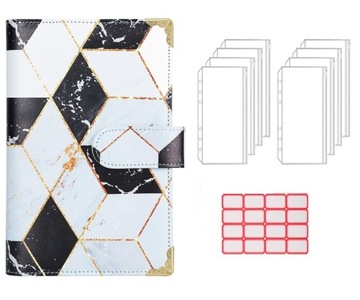 SEGREGATOR BUDŻETOWY A6 OSZCZĘDNIK BINDER PLANER BUDŻETU ORGANIZER ZESTAW