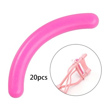 20 шт. портативные резиновые стержни для стандартных бигуди, розовые и красные