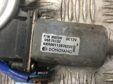 LACETTI MECHANIZMUS OKNO PRAVÝ ZADNÍ 96475132