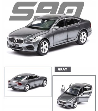 ИГРУШЕЧНАЯ АВТОМОБИЛЬНАЯ МОДЕЛЬ VOLVO S90 1:32