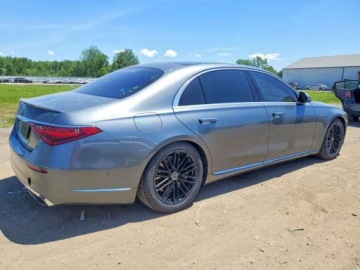 Mercedes Klasa S W223/V223 2021 Mercedes-Benz Klasa S S 580 4matic 2021 4.0 Benzyna 503KM, zdjęcie 3