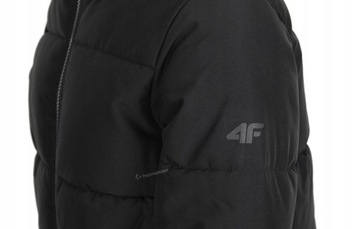 4F ЗИМНЯЯ КУРТКА НА ПЛОТНОМ ПУХУ ДЛЯ МАЛЬЧИКОВ, СТЕГАНАЯ мембрана / размер 164