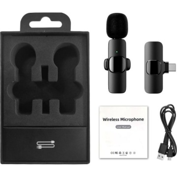 Беспроводной петличный микрофон Apexel для iPhone