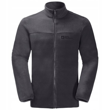 Bluza POLAR Jack Wolfskin 1710551-6000 BEILSTEIN BLACK XXL 52C139