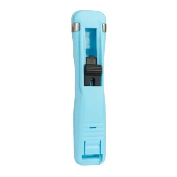Paper Clip Holder Clam Clip Dispensers Reusable Push Stapler Multifunctiona