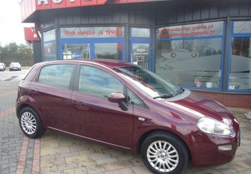 Fiat Punto Punto 2012 Hatchback 3d 1.2 8v 69KM 2014 Fiat Punto Fiat Punto IV Salon PL 1.2 Benzyna 69KM