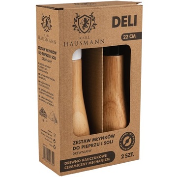 НАБОР ДЕРЕВЯННЫХ РЕШЕТОК ДЛЯ ИЗМЕЛЬЧЕНИЯ СОЛЬ И ПЕРЦА