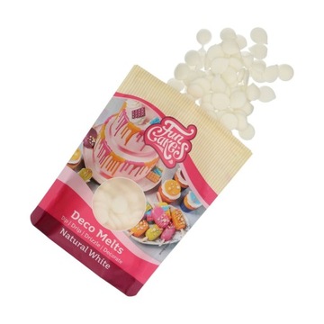 FunCakes Pastylki Deco Melts NATURALNIE BIAŁE 250g