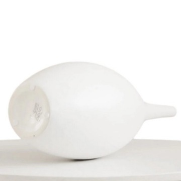 Высокая напольная ваза Современная белая керамика