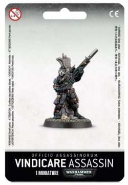 WARHAMMER 40K - OFFICIO ASSASSINORUM VINDICARE ASSASSIN