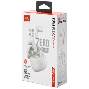 БЕСПРОВОДНЫЕ НАУШНИКИ JBL TUNE FLEX ВКЛАДЫШИ ANC 4 МИКРОФОНА BLUETOOTH