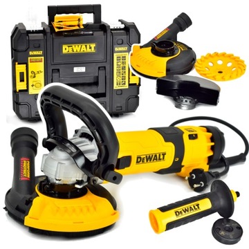 DeWalt DWE4257KT Szlifierka kątowa Frezarka do betonu 1500 W 230V Regulacja
