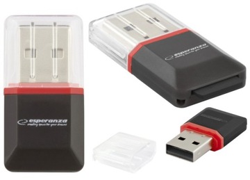 ESPERANZA CZYTNIK KART MICRO SD USB PENDRIVE