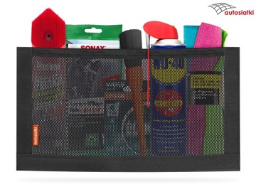 СЕТОЧНЫЙ КАРМАН ДЛЯ БАГАЖНИКА НА ВЕЛКРО 40х20 см NANO