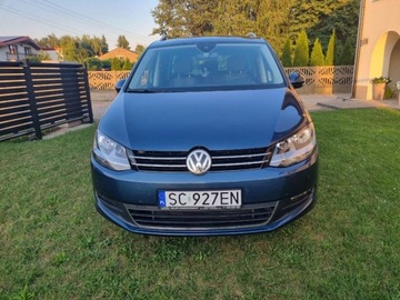 Volkswagen Sharan II Van Facelifting 2.0 TDI SCR 184KM 2016 Volkswagen Sharan 2.0 TDI 184KM Super stan, ALLSTAR, 7 osobowy, bdb wyposa, zdjęcie 3