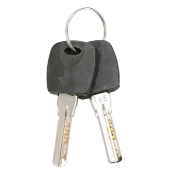 Rowerowa blokada antykradzieżowa ze spiralną stalową linką. Blokada