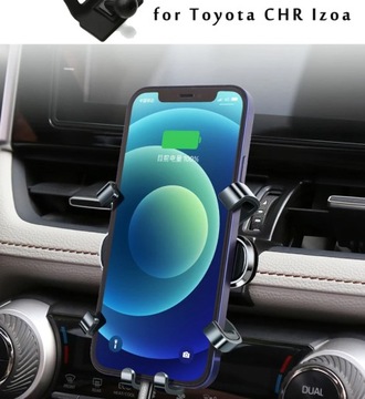 Uchwyt samochodowy na telefon do Toyota C-HR CHR Izoa 2021 2022 uchwyt samochodowy do stylizacji