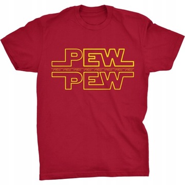 Pew Pew Koszulka Star Wars Gwiezdne Wojny Lucas