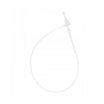 10xPlastic Hang Tag String Zapięcie na zatrzask Ręcznie