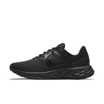 BUTY NIKE REVOLUTION 6 DC3728 001 CAŁE CZARNE r 44