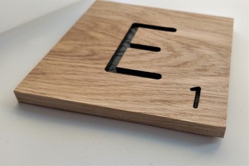 Деревянный кроссворд, деревянная царапка для стены.