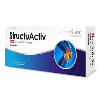 ActivLab STRUCTUACTIV 500mg CHONDROITYNA 60 kaps.