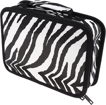 Etui na nożyce i maszynki do golenia Zebra-stripe fryzjer Styling