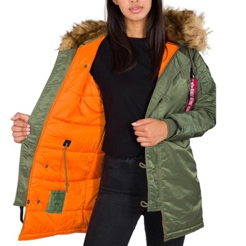 Alpha Industries Damska kurtka zimowa MA 1 VF 59 Wmn 113007/01/XS