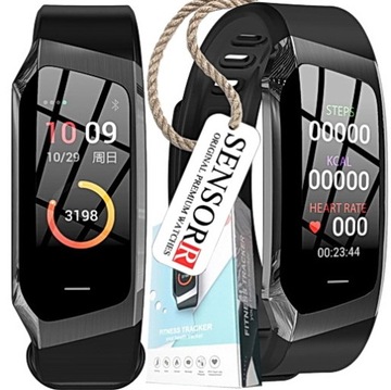 SMARTBAND MĘSKI ZEGAREK SMARTWATCH PULSOMETR SMS
