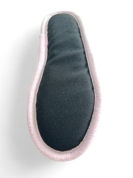 Pantofle wełniane laczki MERYNOS 38 kapcie RÓŻOWE