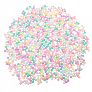 Craft Fuzzy Pom Pompon Balls Color Plush Small