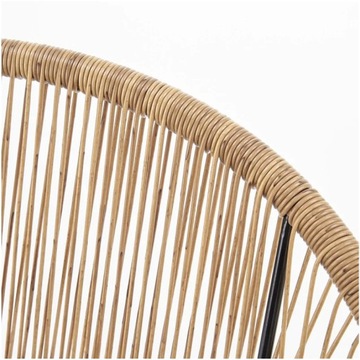 Стул в стиле бохо для гостиной BARI из натурального ротанга