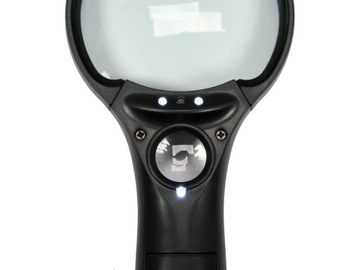 ЛУПА ЛУПА ДВЕ ЛИНЗЫ 3,5х 45х