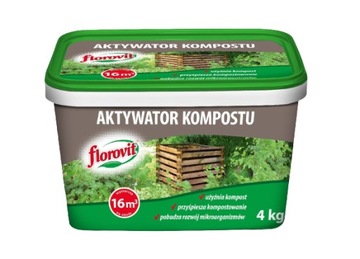 Florovit nawóz aktywator kompostu wiadro 4kg