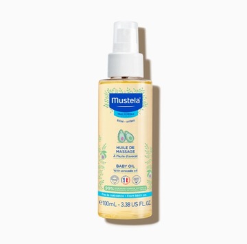 Mustela dziecięcy olejek do masażu z awokado 100ml