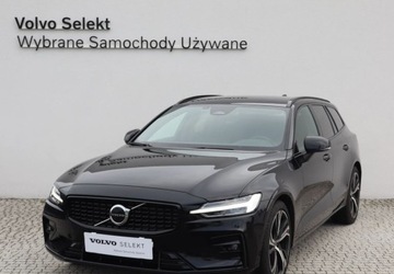 Volvo V60 II  2025 Volvo V60 B4 Hybrid Benzyna 19714KM Plus Dark LIFT Android Salon POLSKA FV