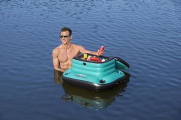 Плавучий холодильник для туристов Надувной коврик для напитков Бассейн 43191