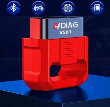 24DIAG V501 ELM327 ДИАГНОСТИЧЕСКИЙ ИНТЕРФЕЙС BLUETOOTH 5.0 OBD2 iOS ANDROID