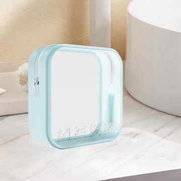 Многоразовая силиконовая косметичка, универсальная, многофункциональная.