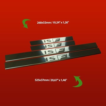 LEXUS IS MK2 VRSTVA  PRAHU NA PRAHY F OCEL NEREZ 304 LESK