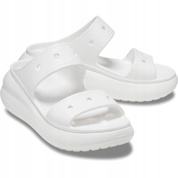 klapki damskie na platformie crocs chodaki lekkie wysokie 41,5 M8/W10