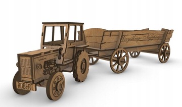 Wódowóz URSUS prezent TRAKTOR Ciągnik urodziny 50